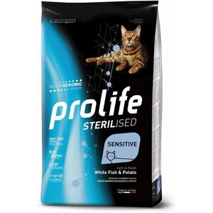 PROLIFE Cibo per Gatti Sterilizzati Sensibili Pesce Bianco e Patate - 1,5kg PROLIFE Cibo per Gatti Sterilizzati Sensibili Pesce Bianco e Patate - 1,5kg