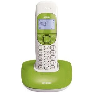 Téléphone DECT Brondi Nice - Identifiant, Vert, Blanc Téléphone DECT Brondi Nice - Identifiant, Vert, Blanc