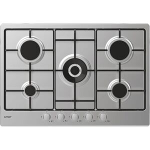 Candy CHW74WX - Acciaio Inox - Piano cottura Candy CHW74WX - Acciaio Inox - Piano cottura