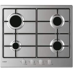 Candy CHW6BRX - Acciaio inossidabile - Piano cottura a gas Candy CHW6BRX - Acciaio inossidabile - Piano cottura a gas