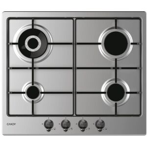Candy CHW6BR4WTX - Acier inoxydable - Plaque de cuisson gaz - Publicité Candy CHW6BR4WTX - Acier inoxydable - Plaque de cuisson gaz - Publicité