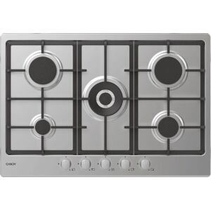 Candy CHG74WX - Acciaio Inox - Piano cottura a gas Candy CHG74WX - Acciaio Inox - Piano cottura a gas
