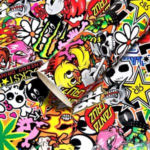 Brand Model - Sticker Bomb Film - 35 x 50 cm Brand Model - Sticker Bomb Film - 35 x 50 cm