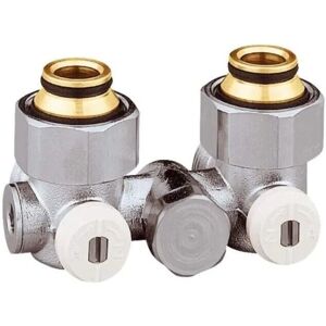 Thermador Válvula doble H de ángulo de tubo - Radiador Angle Valve Thermador Válvula doble H de ángulo de tubo - Radiador Angle Valve