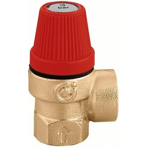 Caleffi Safety Relief Valve 1/2" F/F 3 Bar - Safety Relief Valve Caleffi Safety Relief Valve 1/2" F/F 3 Bar - Safety Relief Valve