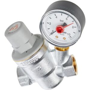 Regulator ciśnienia CALEFFI - Nachyłony 16Bar z manometrem - Model 5332 Regulator ciśnienia CALEFFI - Nachyłony 16Bar z manometrem - Model 5332