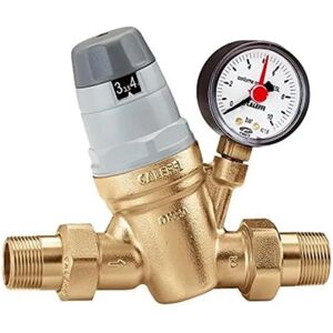 Réducteur de pression d'eau Caleffi - 3/4" avec manomètre et cartouche amovible Réducteur de pression d'eau Caleffi - 3/4" avec manomètre et cartouche amovible