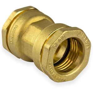 CALEFFI 863032 Raccord en laiton - 32mm - Type de tuyau: PE - Pression max: 16 bar - Facile à installer CALEFFI 863032 Raccord en laiton - 32mm - Type de tuyau: PE - Pression max: 16 bar - Facile à installer