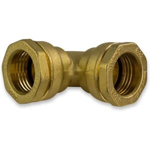 Caleffi Modèle 866040 Raccord en laiton - Coude 40mm Caleffi Modèle 866040 Raccord en laiton - Coude 40mm