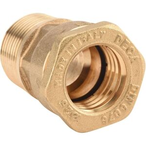 CALEFFI 861634 deca Conector de latón para tuberías - 34mm CALEFFI 861634 deca Conector de latón para tuberías - 34mm