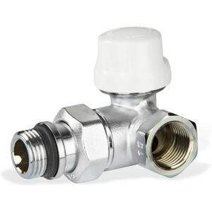 Caleffi - Valvola termostatica 225 - Doppio angolo, cromata Caleffi - Valvola termostatica 225 - Doppio angolo, cromata