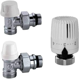 Kit thermostatique d'angle Caleffi - Contrôle universel vannes - Publicité Kit thermostatique d'angle Caleffi - Contrôle universel vannes - Publicité