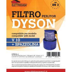 Dyson V10 - Filtre & brosse - Publicité Dyson V10 - Filtre & brosse - Publicité