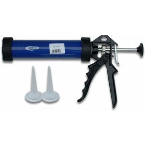 LABOR 1202270 Professionele Siliconenpistool - Pistool in Aluminium, Blauw LABOR 1202270 Professionele Siliconenpistool - Pistool in Aluminium, Blauw
