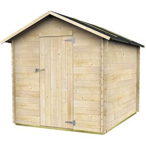 Abri de jardin Alce - 178x218 cm - Porte simple - Italie - Publicité Abri de jardin Alce - 178x218 cm - Porte simple - Italie - Publicité