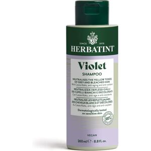 Herbatint Violet Shampoo - Vegan Hair Care for White & Bleached Hair - 260ml Herbatint Violet Shampoo - Vegan Hair Care for White & Bleached Hair - 260ml
