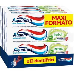 Aquafresh Herbal Drievoudige Bescherming Tandpasta - 75ml Aquafresh Herbal Drievoudige Bescherming Tandpasta - 75ml