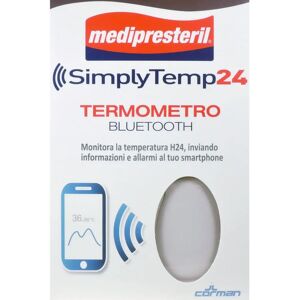 Termometro Digitale Bluetooth Corman Spa SymplyTemp24 - Misurazione Veloce e Connessa Termometro Digitale Bluetooth Corman Spa SymplyTemp24 - Misurazione Veloce e Connessa