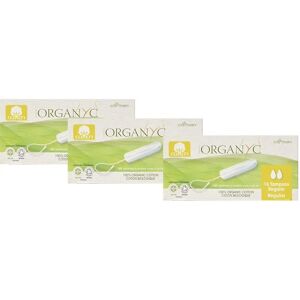 Organyc Organic Katoen Regular Tampons - 16 Stuks Organyc Organic Katoen Regular Tampons - 16 Stuks