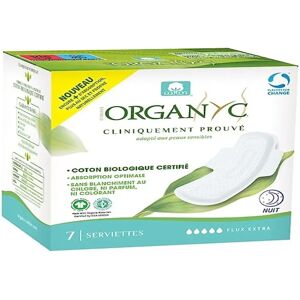 Organyc Biologisch Katoenen Nachtampoons - 7 Stuks Organyc Biologisch Katoenen Nachtampoons - 7 Stuks