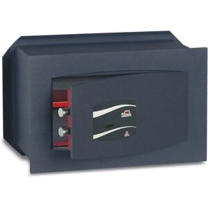 Caja fuerte Stark 801P Gris Acero - Corte láser de alta tecnología, Frente en acero de 8mm, Cerradura doble con llave Caja fuerte Stark 801P Gris Acero - Corte láser de alta tecnología, Frente en acero de 8mm, Cerradura doble con llave