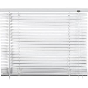 Persiana veneziana in PVC bianca - 150x162 cm - Protezione per finestre interne Persiana veneziana in PVC bianca - 150x162 cm - Protezione per finestre interne