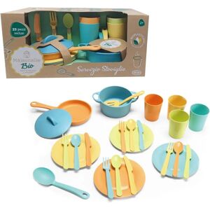 Set di Piatti Bio Multicolore Maisonelle - Playset Servizio Stoviglie Bio Set di Piatti Bio Multicolore Maisonelle - Playset Servizio Stoviglie Bio