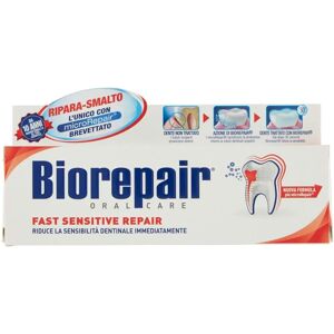 Biorepair Fast Sensitive Repair - Toothpaste for Sensitive Teeth - 75ml Biorepair Fast Sensitive Repair - Toothpaste for Sensitive Teeth - 75ml