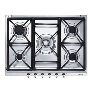 Smeg SE70SGH-5 Edelstahl klassische 5-Brenner Gasherd Smeg SE70SGH-5 Edelstahl klassische 5-Brenner Gasherd