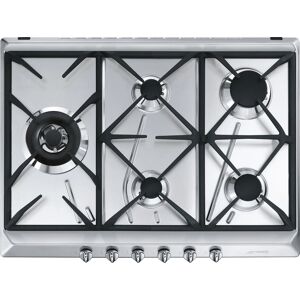 Smeg SRV575GH5 - Acier inoxydable - Plaque de cuisson à gaz - Publicité Smeg SRV575GH5 - Acier inoxydable - Plaque de cuisson à gaz - Publicité