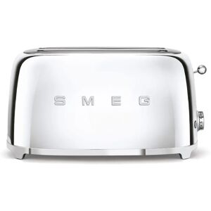 Smeg TSF02 Stile Anni '50 Quattro Fette - Acciaio Inossidabile Smeg TSF02 Stile Anni '50 Quattro Fette - Acciaio Inossidabile