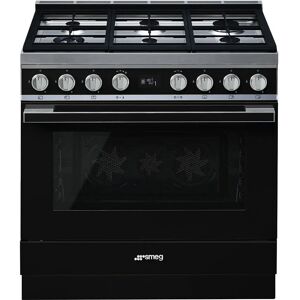 Smeg CPF9GPBL - Black - Range Cooker Smeg CPF9GPBL - Black - Range Cooker