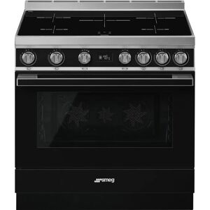 Smeg CPF9IPBL - Noir - Cuisinière électrique - Publicité Smeg CPF9IPBL - Noir - Cuisinière électrique - Publicité