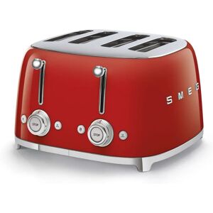 Smeg Retro 50-talls Stil 4 Skiver Brødrister - TSF03RDEU Smeg Retro 50-talls Stil 4 Skiver Brødrister - TSF03RDEU