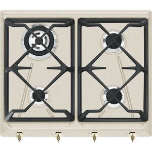 SMEG SRV864AVOGH2 Placa de gas 4 zonas de hierro fundido diseño colonial 60 cm Avena SMEG SRV864AVOGH2 Placa de gas 4 zonas de hierro fundido diseño colonial 60 cm Avena