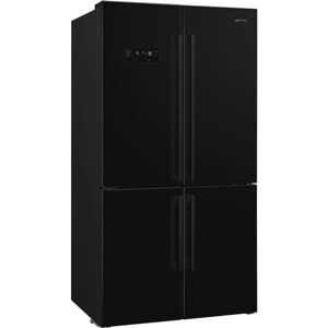 Smeg FQ60NDF - Black - American Fridge Smeg FQ60NDF - Black - American Fridge