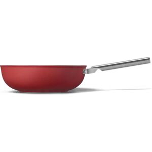 Smeg CKFW3001RDM Bratpfanne Wok - 30cm Antihaft Italien Design Smeg CKFW3001RDM Bratpfanne Wok - 30cm Antihaft Italien Design