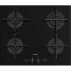 Smeg PV264B - Nero - Piano cottura a gas Smeg PV264B - Nero - Piano cottura a gas