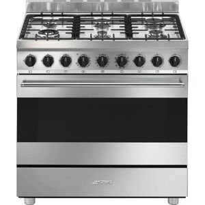 Smeg B91GMX2 - Acciaio inossidabile - Cucina autonomo Smeg B91GMX2 - Acciaio inossidabile - Cucina autonomo