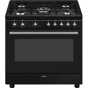 Smeg CX91GMBL - Noir - Cuisinière - Publicité Smeg CX91GMBL - Noir - Cuisinière - Publicité