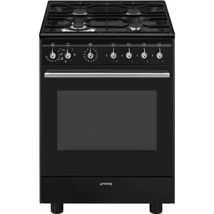 Smeg CX61GMBL - Nero - Fornello Smeg CX61GMBL - Nero - Fornello
