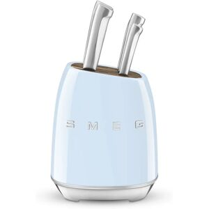 Smeg KBSF02PB Knivholder - Rustfritt stål, Blå, Tre Smeg KBSF02PB Knivholder - Rustfritt stål, Blå, Tre