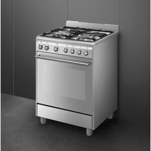 SMEG SX61GM - Acier inoxydable - Cuisinière autonome - Publicité SMEG SX61GM - Acier inoxydable - Cuisinière autonome - Publicité