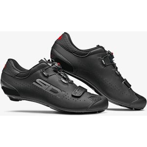 Zapatillas de ciclismo SIDI Sixty - Microfibra, suela de carbono, Negro Zapatillas de ciclismo SIDI Sixty - Microfibra, suela de carbono, Negro