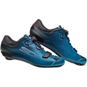 Chaussures de Route SIDI Sixty - Bleu - Microfibre, Vent Carbon, Velcro - Publicité Chaussures de Route SIDI Sixty - Bleu - Microfibre, Vent Carbon, Velcro - Publicité