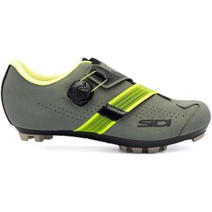 Chaussures VTT Sidi Aertis vert jaune - Taille 46 - VTT Shoes - Publicité Chaussures VTT Sidi Aertis vert jaune - Taille 46 - VTT Shoes - Publicité