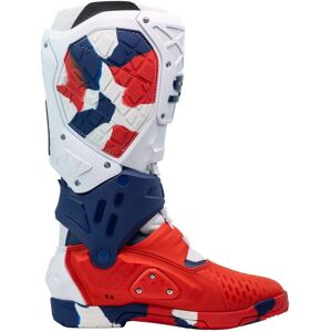 Sidi CROSSAIR X Navy Bianco Rosso - Stivali da Cross Sidi CROSSAIR X Navy Bianco Rosso - Stivali da Cross