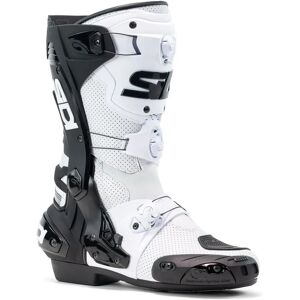 Stivali Moto Rex Air Bianco e Nero - Stivali Moto Stivali Moto Rex Air Bianco e Nero - Stivali Moto
