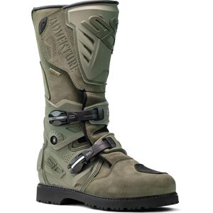 Stivali Sidi Adventure 2 Gore-Tex Verde Militare - Stivali moto Stivali Sidi Adventure 2 Gore-Tex Verde Militare - Stivali moto