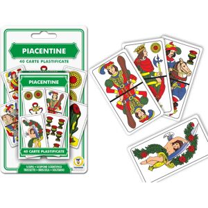 Cartes à Jouer Italiennes - Paquet Piacentine de 40 Cartes - Publicité Cartes à Jouer Italiennes - Paquet Piacentine de 40 Cartes - Publicité